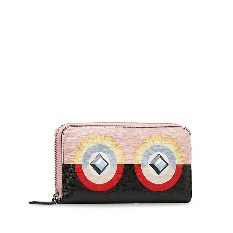 FENDI フェンディ モンスター コンチネンタルウォレット FENDI フェンディ モンスター コンチネンタルウォレット