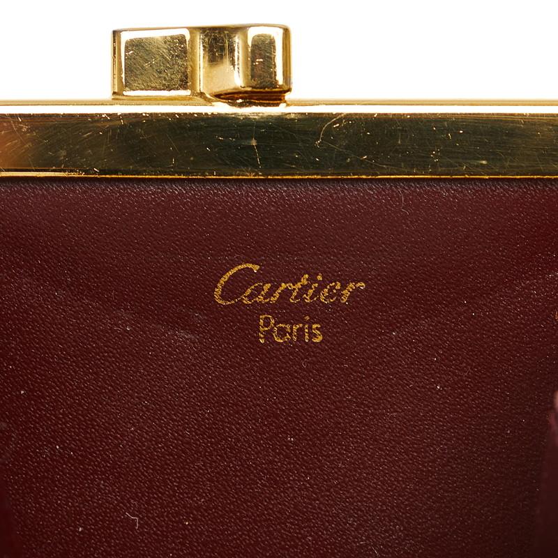 Cartier カルティエ マストライン がま口 コインケース 小銭入れ Cartier カルティエ マストライン がま口 コインケース 小銭入れ