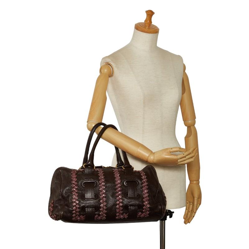 BOTTEGA VENETA ボッテガヴェネタ パイソンレザー ボストン