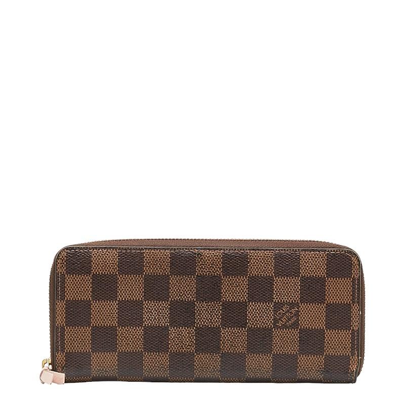LOUIS VUITTON ルイ ヴィトン ダミエ ポルトフォイユ クレマンス 長 