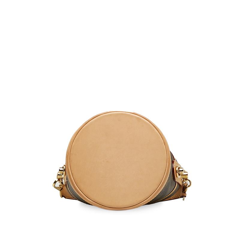Louis Vuitton ダッフルバッグ モノグラム ダッフルバッグ モノグラム ハンドバッグ PVC レザー ブラウン 2WAY