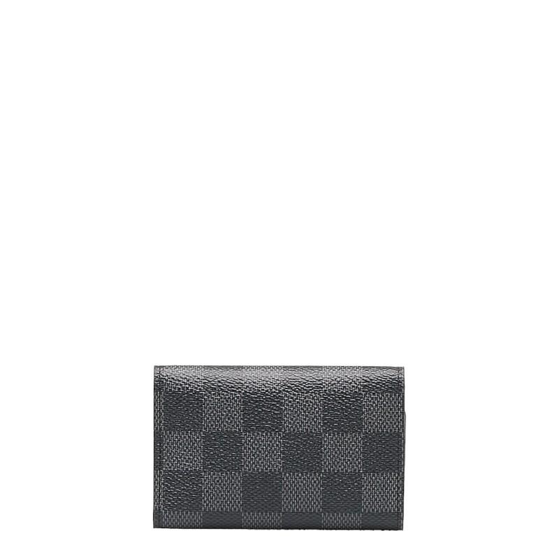 ルイ ヴィトン ダミエ グラフィット ミュルティクレ6 キーケース N62662 ブラック PVC レザー メンズ LOUIS VUITTON 【中古】｜ginzaparis2｜03