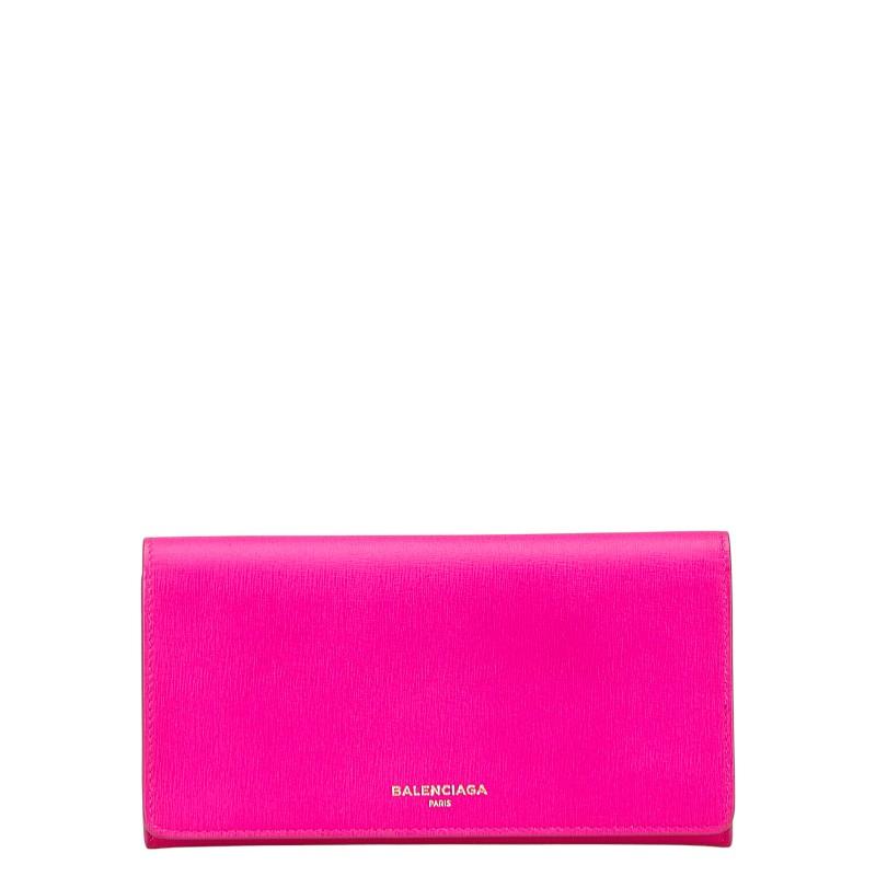 BALENCIAGA（バレンシアガ） ロゴ エッセンシャル 長財布 490624