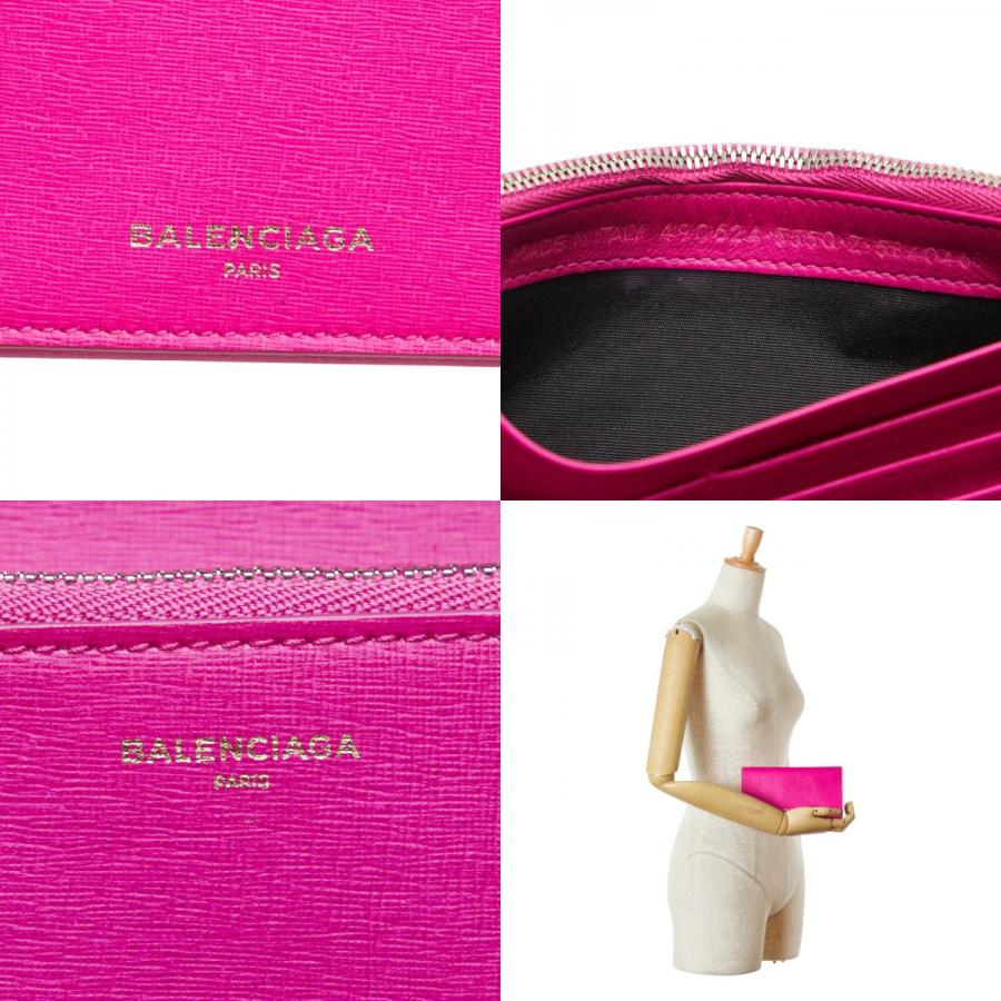 BALENCIAGA（バレンシアガ） ロゴ エッセンシャル 長財布 490624