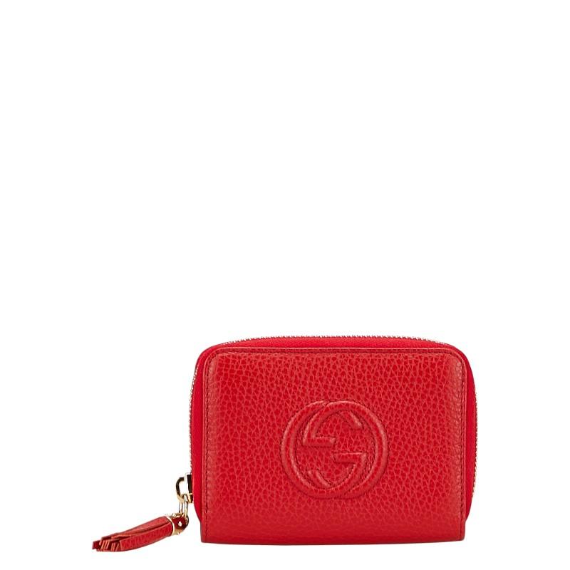 GUCCI（グッチ） ソーホー インターロッキングG 二つ折り財布 小銭入れ