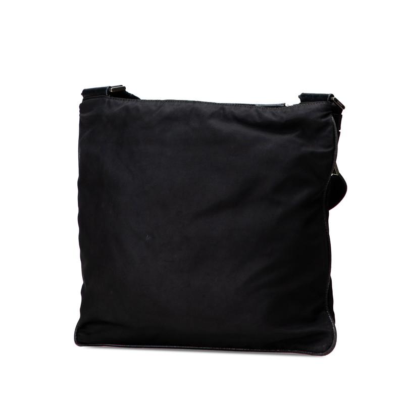 PRADA プラダ ショルダーバッグ ナイロン ブラック NERO 三角プレート PRADA（プラダ） 三角ロゴプレート ショルダーバッグ ブラック