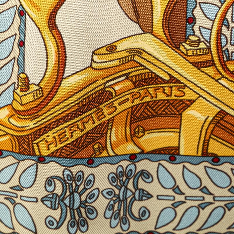 HERMES（エルメス） カレ90 LA DANSE DU CHEVAL MARWARI マールワーリ