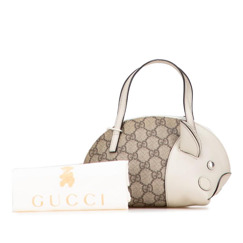 GUCCI（グッチ） GGスプリーム チルドレンズ ZOO ブタ ミニ