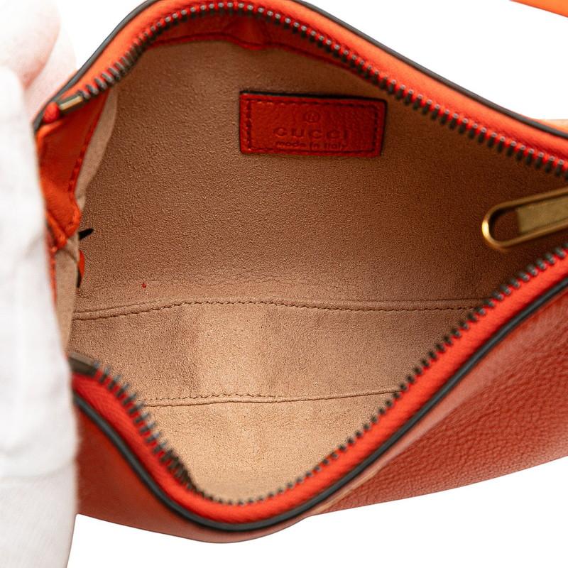 ★3日以内返品可★ 極美品 GUCCI グッチ アフロディーテ レザー ハンドバッグ 739076 ショルダーバッグ オレンジ レザー レディース GUCCI - ☆3日以内返品可☆ 極美品 GUCCI グッチ アフロディーテ