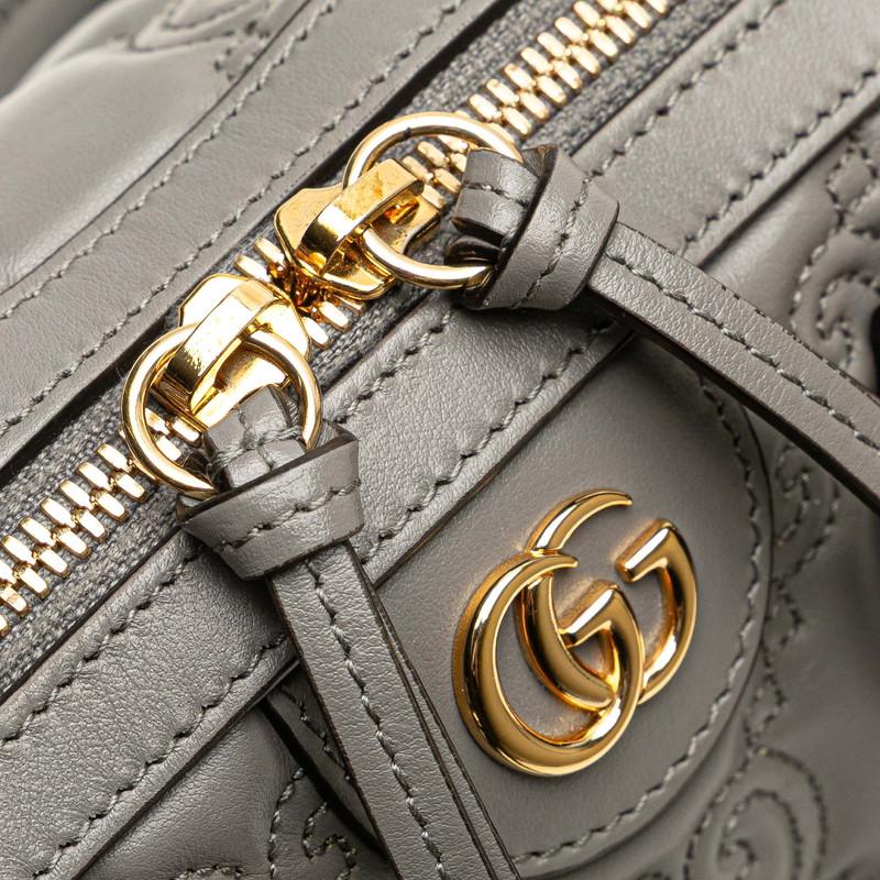 GUCCI（グッチ） GGマトラッセ キルティング ミニボストンバッグ