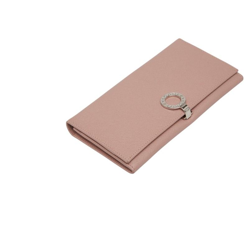 BVLGARI（ブルガリ） ブルガリブルガリ 長財布 ピンク レザー
