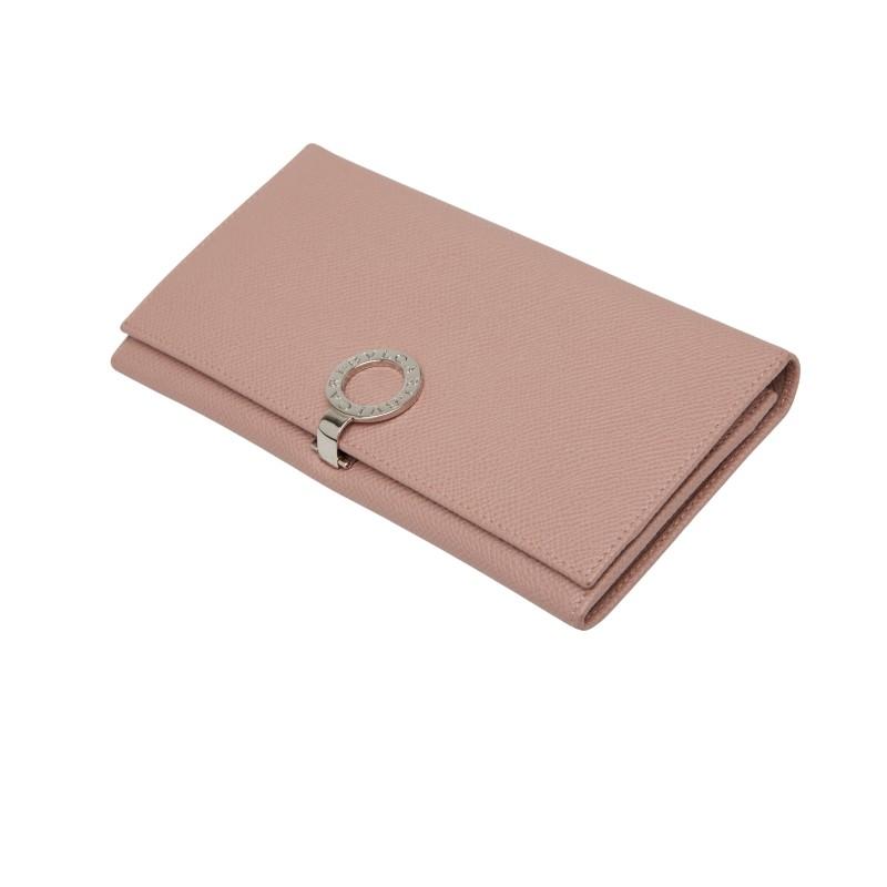 BVLGARI（ブルガリ） ブルガリブルガリ 長財布 ピンク レザー