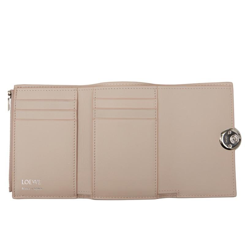 LOEWE（ロエベ） ぺブル バーティカル ウォレット スモール 三つ折り