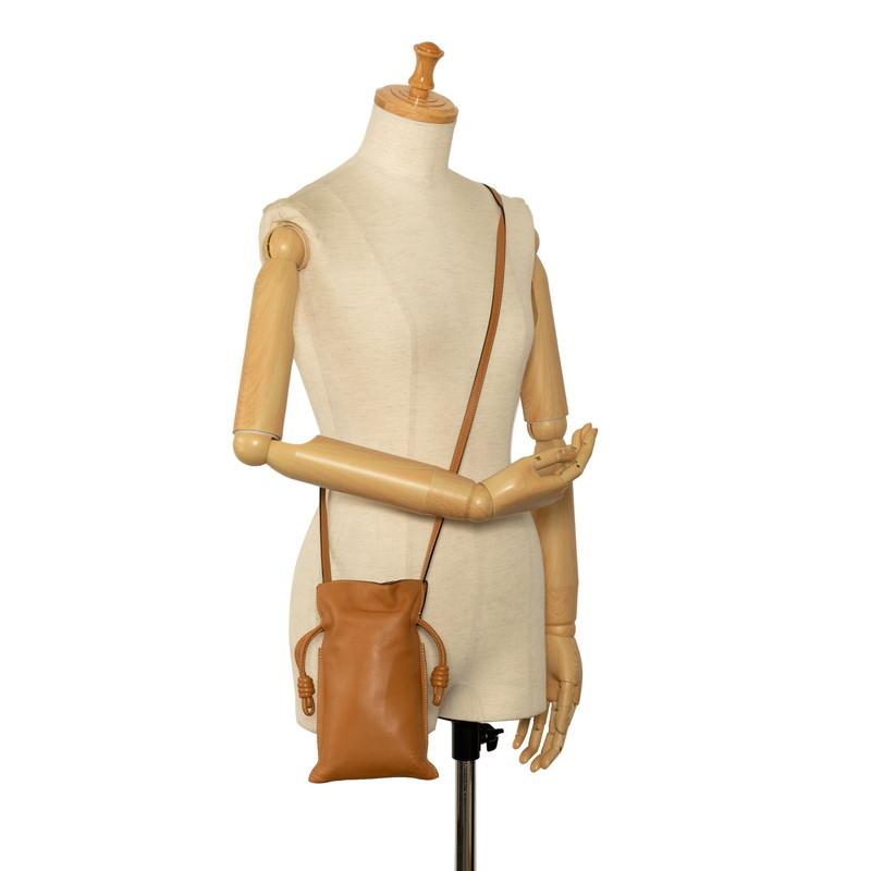LOEWE ロエベ アナグラム フラメンコポケット ミニバッグ 巾着 斜め 
