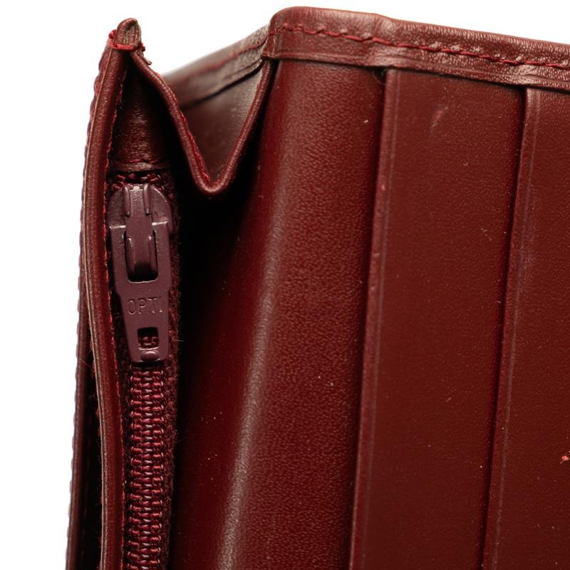 Cartier カルティエ マストライン 長財布 二つ折り財布 ワイン Cartier カルティエ マストライン 長財布 二つ折り財布 ワイン