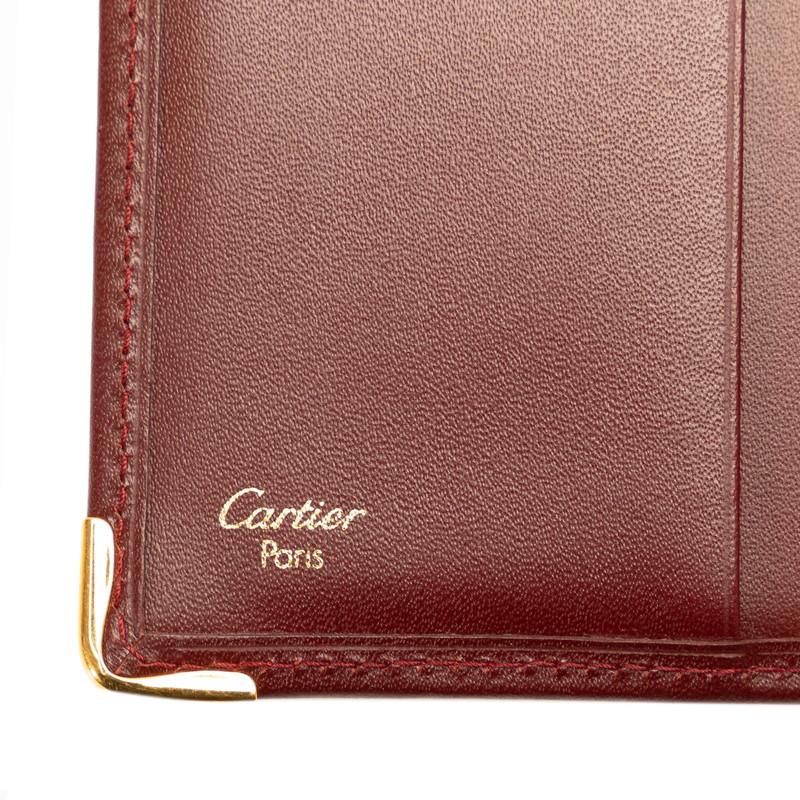 Cartier カルティエ マストライン 長財布 二つ折り財布 ワイン Cartier カルティエ マストライン 長財布 二つ折り財布 ワイン