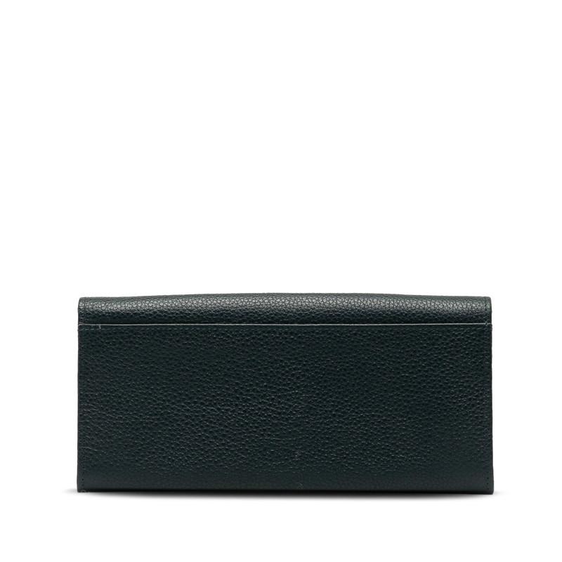 CELINE◇長財布/レザー/BLU/無地/レディース 【公式通販】