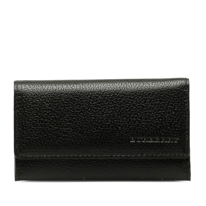 BURBERRY（バーバリー） ノバチェック キーケース 5連 ブラック レザー