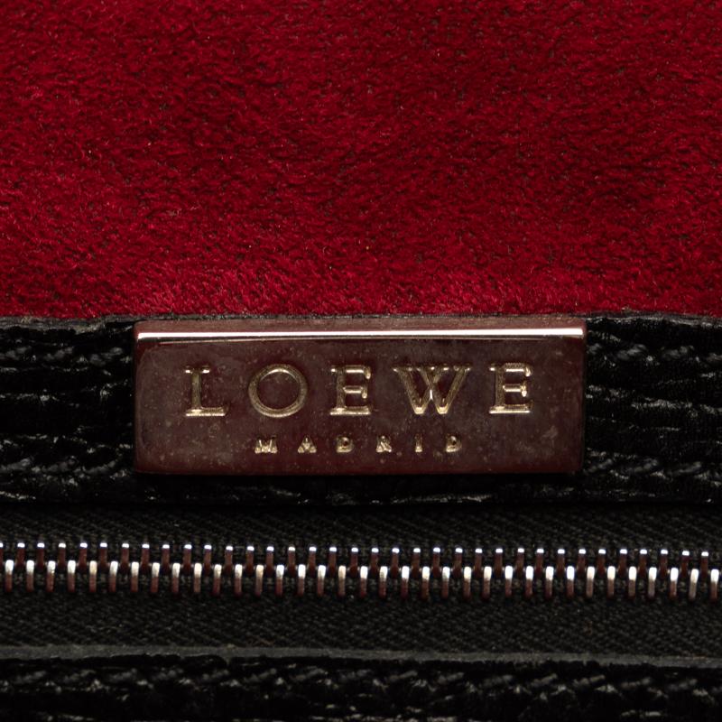 LOEWE ロエベ ワンショルダーバッグ ブラック レザー レディース 