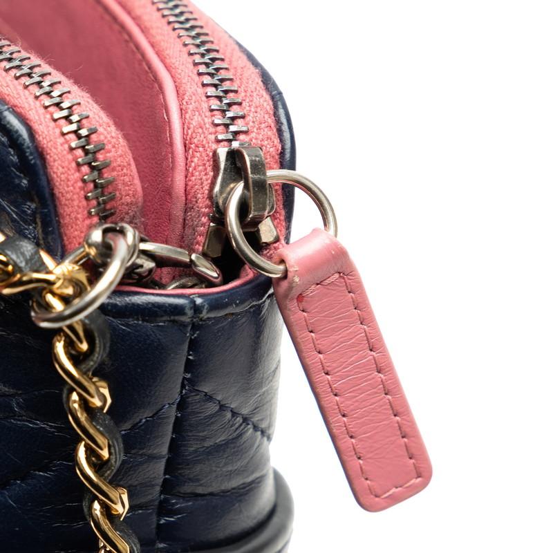 CHANEL シャネル ガブリエル キルティング チェーン ウォレット ミニ 