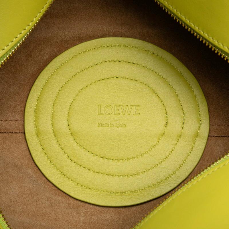 ロエベ パセオバッグ ハンドバッグ ショルダーバッグ 2WAY グリーン レザー レディース LOEWE 【中古】_7
