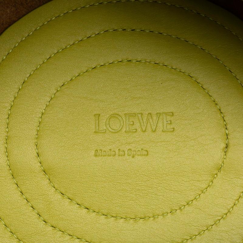 ロエベ パセオバッグ ハンドバッグ ショルダーバッグ 2WAY グリーン レザー レディース LOEWE 【中古】_8