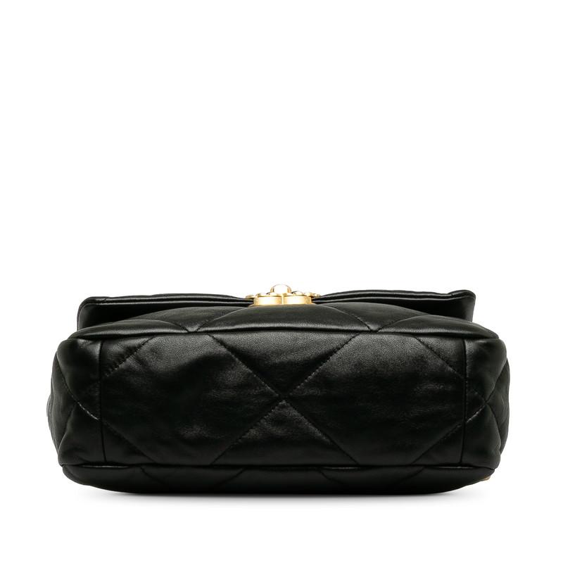シャネル マトラッセ ココマーク ディズヌフ チェーン ショルダーバッグ 2WAY ブラック ラムスキン レディース CHANEL 【中古】 CHANEL（シャネル） マトラッセ ココマーク ディズヌフ チェーン