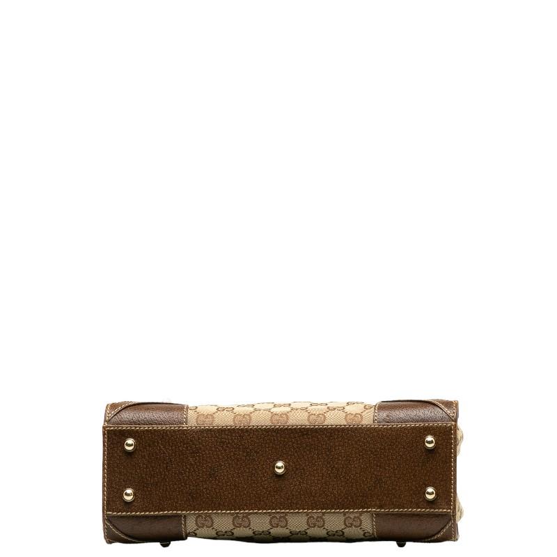 GUCCI（グッチ） GGキャンバス ハンドバッグ 120895 ベージュ