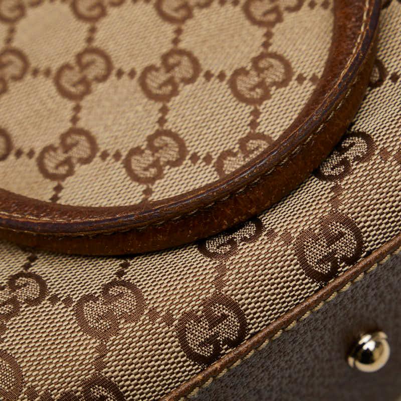 GUCCI（グッチ） GGキャンバス ハンドバッグ 120895 ベージュ