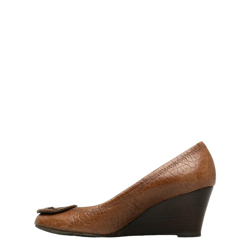 TORY BURCH トリーバーチ パンプス ウェッジソール サイズ:37 TORY BURCH トリーバーチ パンプス ウェッジソール サイズ:37