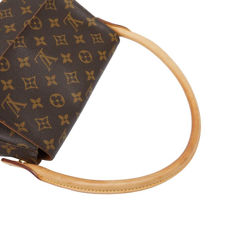 ルイ ヴィトン モノグラム ミニルーピング ショルダーバッグ ハンドバッグ M51147 PVC レディース LOUIS VUITTON 【228-40546】 LOUIS VUITTON（ルイ・ヴィトン） ルイ ヴィトン モノグラム ミニ