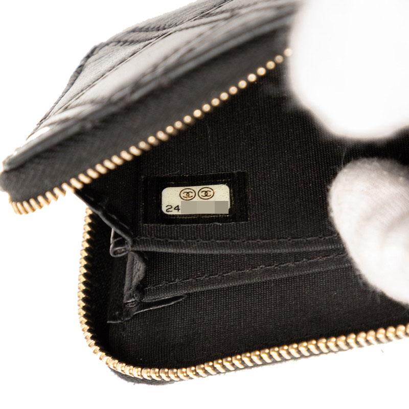 CHANEL（シャネル） マトラッセ ココマーク コインケース ブラック