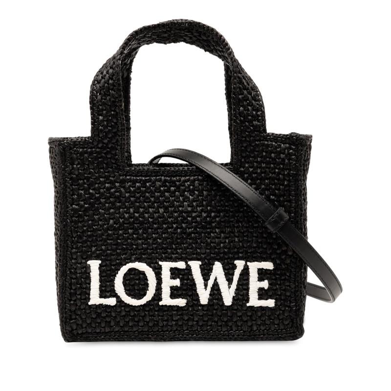 LOEWE（ロエベ） フォント トート ミニ トートバッグ ショルダーバッグ 