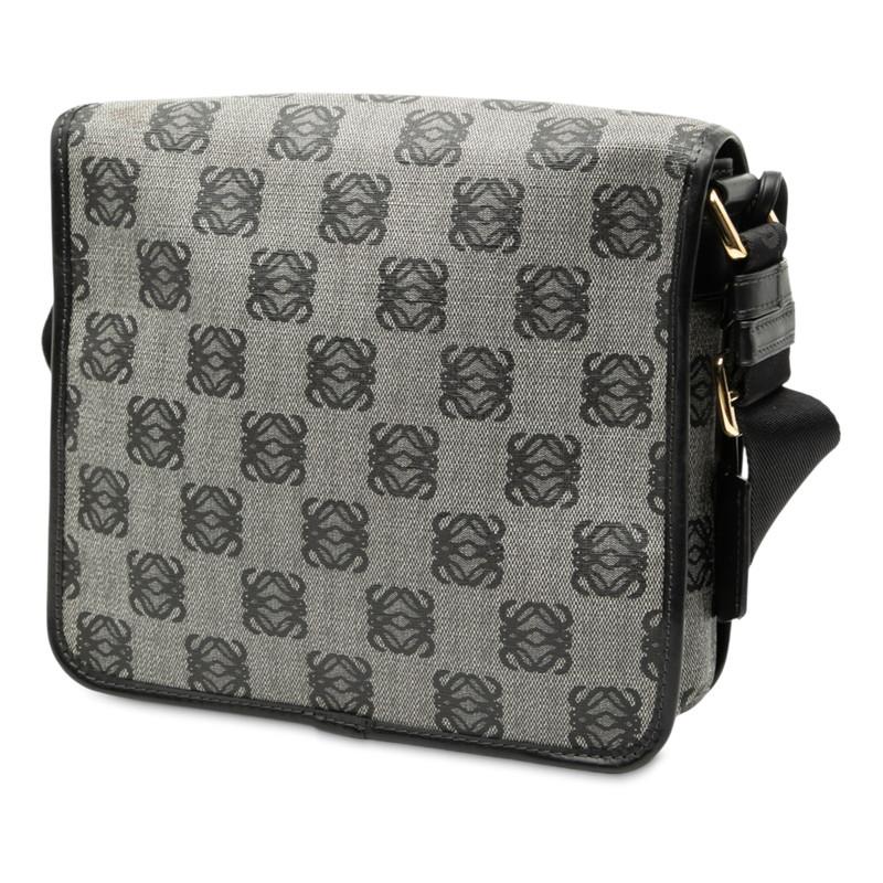 LOEWE（ロエベ） アナグラム 斜め掛け ショルダーバッグ グレー