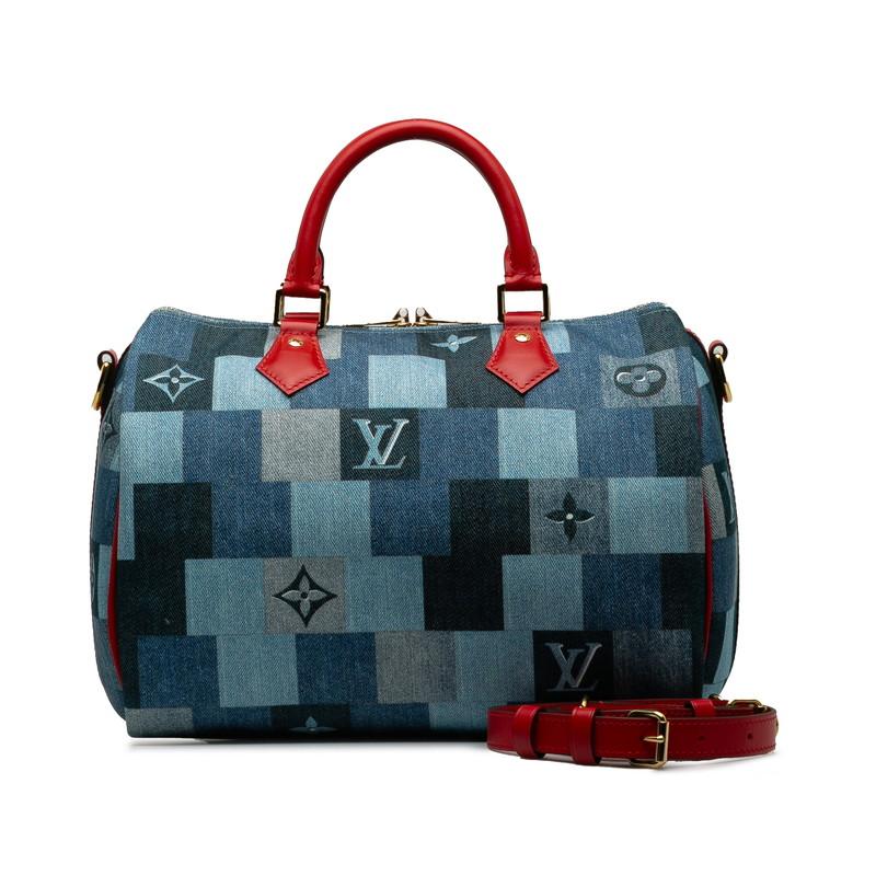 LOUIS VUITTON ルイ ヴィトン モノグラム デニム スピーディ LOUIS VUITTON ルイ ヴィトン モノグラム デニム スピーディ