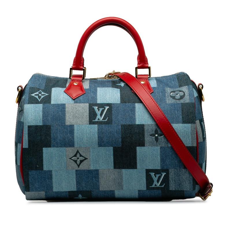 LOUIS VUITTON ルイ ヴィトン モノグラム デニム スピーディ LOUIS VUITTON ルイ ヴィトン モノグラム デニム スピーディ