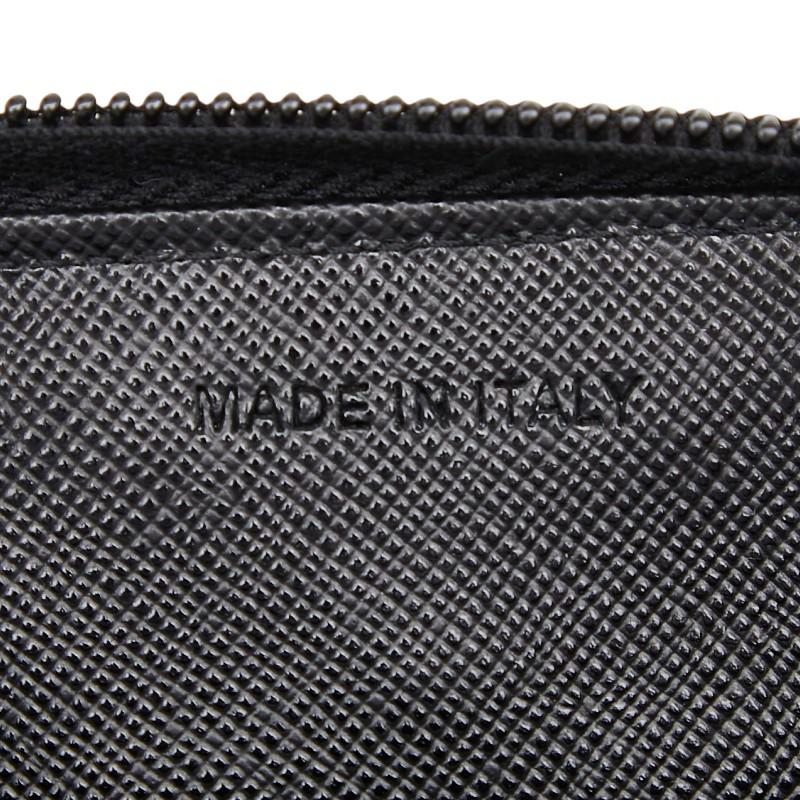 PRADA（プラダ） 三角ロゴプレート コインケース 小銭入れ ブラック