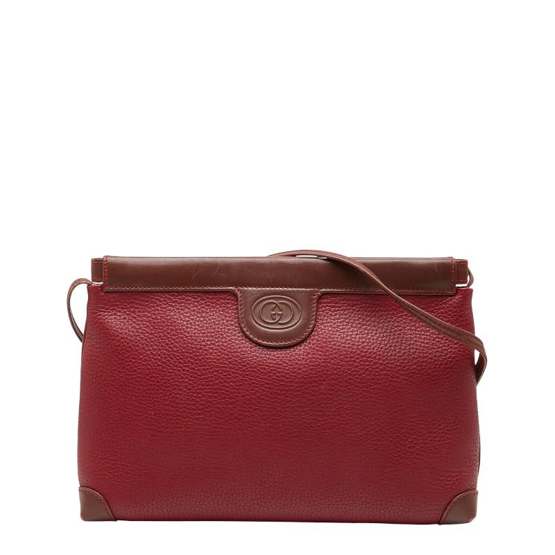 GUCCI（グッチ） 斜め掛け ショルダーバッグ 87 007 5553 レッド 