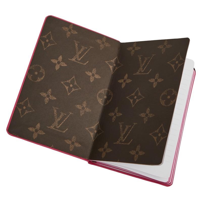LOUIS VUITTON ルイ・ヴィトン ノートブックPM・ジェーン その他文具 GI1206 ピンク  ユニセックス【中古】 LOUIS VUITTON - LOUIS VUITTON ルイ・ヴィトン ノートブックPM