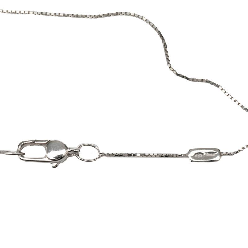 グッチ ハート モチーフ ダイヤモンド ペンダントネックレス K18WG ホワイトゴールド レディース GUCCI 【中古】_5