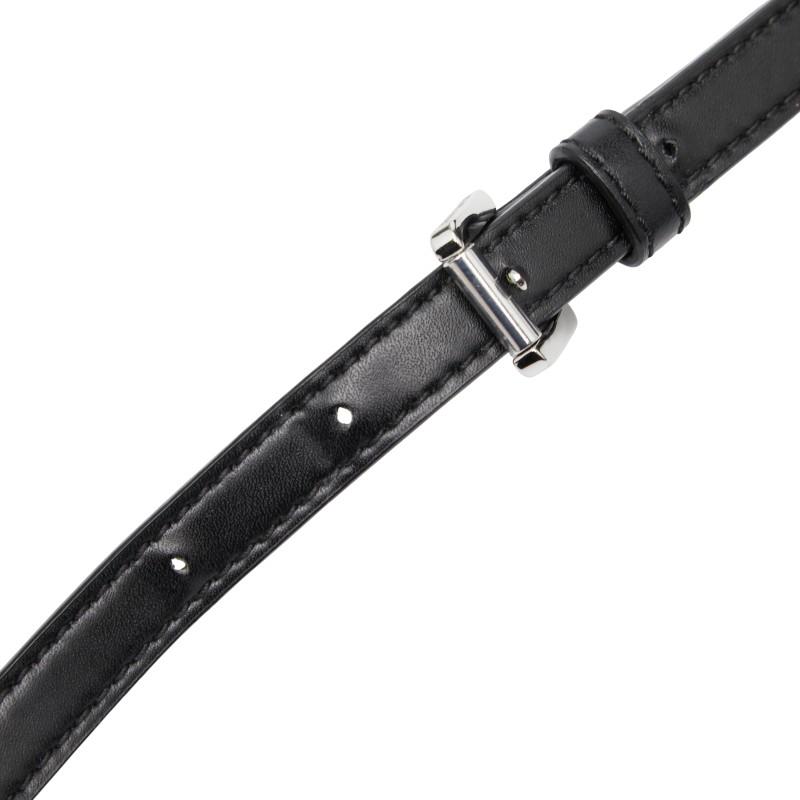 マイケルコース シグネチャー コニーショルダーバッグ 斜め掛け ブラック PVC レディース Michael Kors 【中古】 MICHAEL KORS（マイケルコース） シグネチャー コニーショルダーバッグ