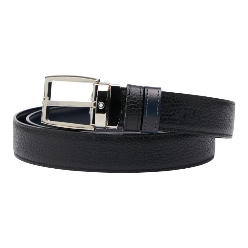 MONTBLANC（モンブラン） リバーシブル ベルト ブラック ネイビー 