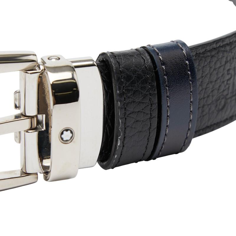 MONTBLANC（モンブラン） リバーシブル ベルト ブラック ネイビー