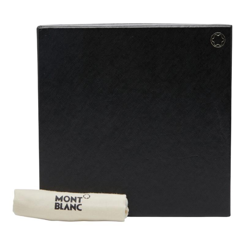 モンブラン ベルト ブラック ネイビー レザー メンズ MONTBLANC 【中古】 MONTBLANC（モンブラン） ベルト ブラック ネイビー レザー メンズ