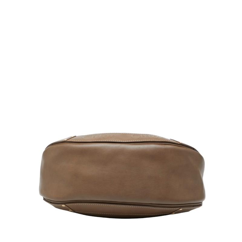 Chloe（クロエ） エデン 斜め掛け ショルダーバッグ ブラウン レザー