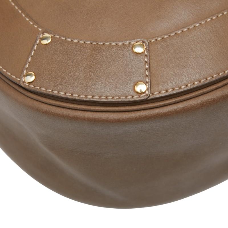 Chloe（クロエ） エデン 斜め掛け ショルダーバッグ ブラウン レザー