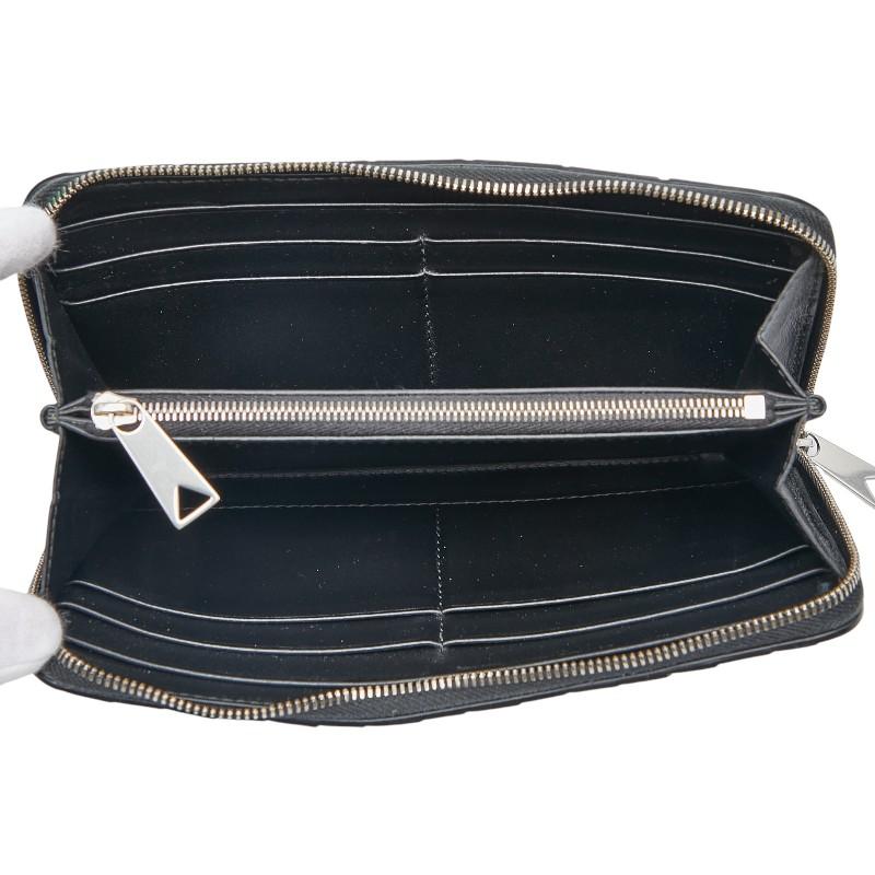 ボッテガヴェネタ イントレチャート ラウンドファスナー 長財布