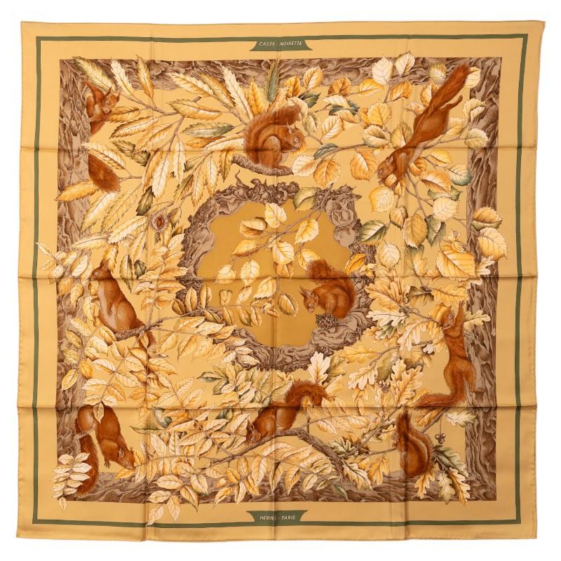HERMES（エルメス） カレ90 CASSE NOISETTE くるみ割り スカーフ