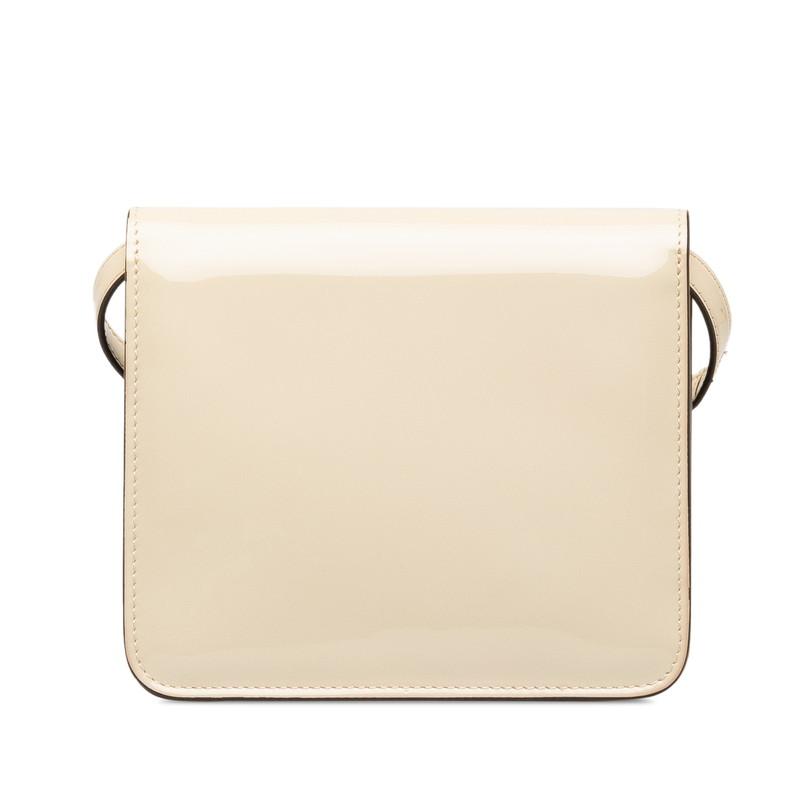 美品 フェンディ カリグラフィー 斜め掛け ショルダーバッグ 8BT317 パテントレザー レディース FENDI 【228-46625】 FENDI（フェンディ） カリグラフィー 斜め掛け ショルダーバッグ