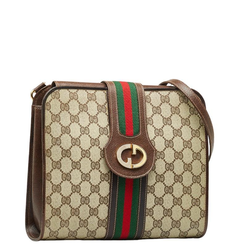 GUCCI（グッチ） GGプラス シェリーライン ショルダーバッグ
